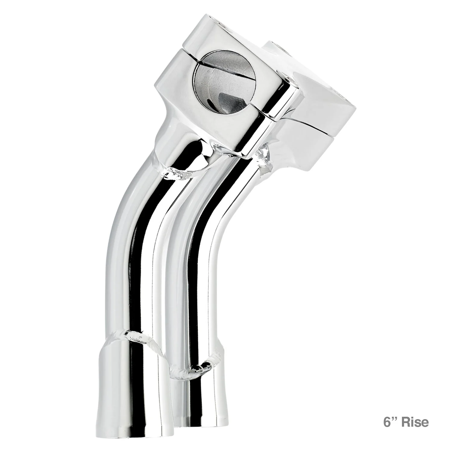 CLOSEOUT Murdock O/S Pullback Risers 14" - Chrome - Image 11