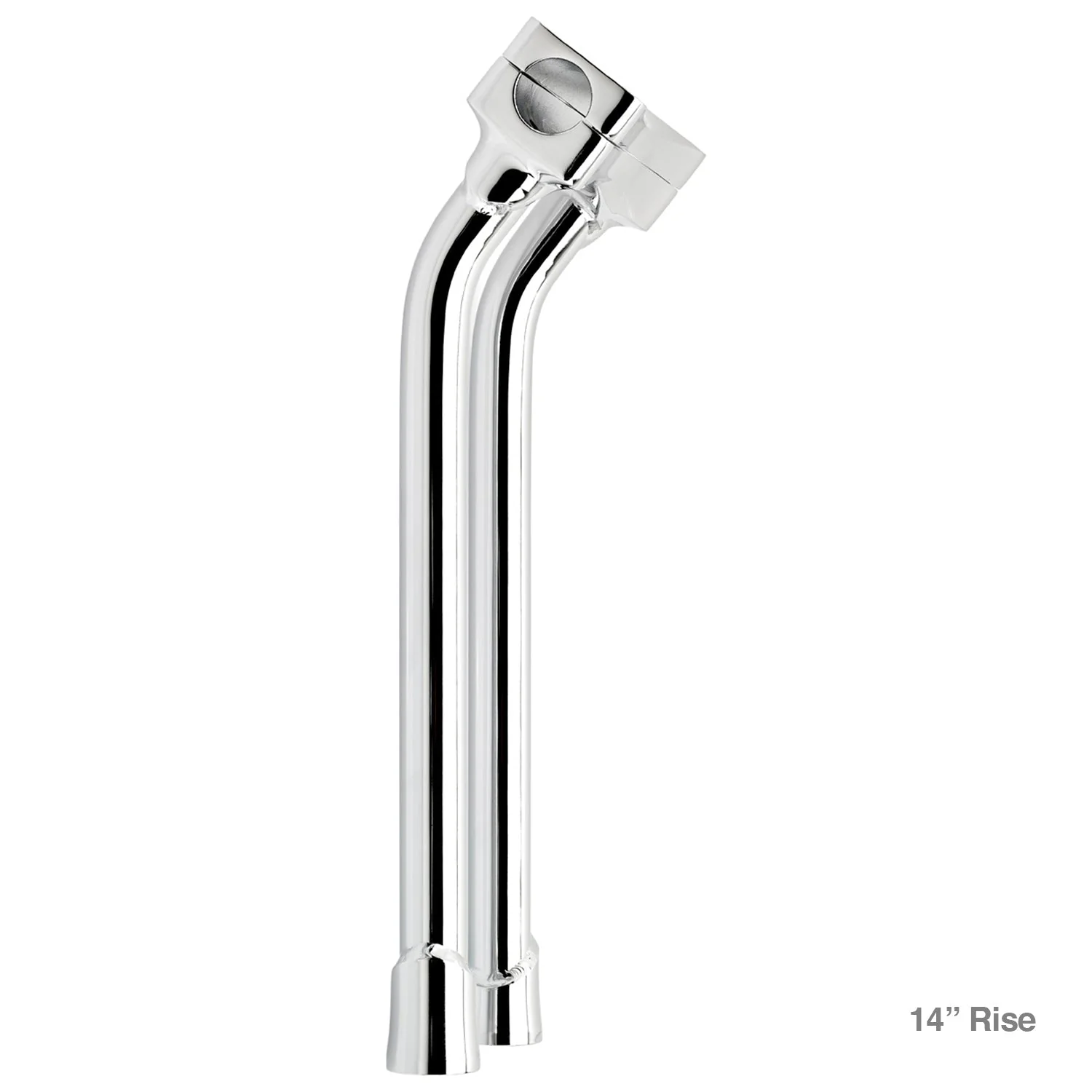 CLOSEOUT Murdock O/S Pullback Risers 14" - Chrome - Image 13
