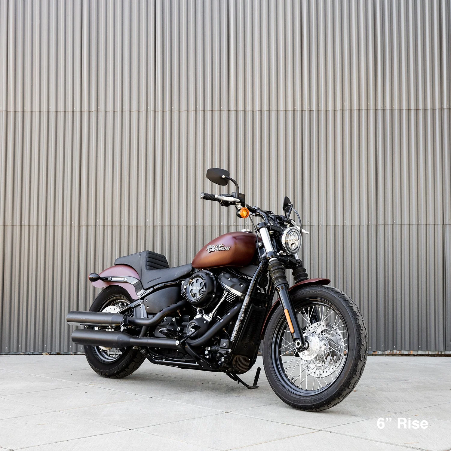 CLOSEOUT Murdock O/S Pullback Risers 14" - Chrome - Image 14