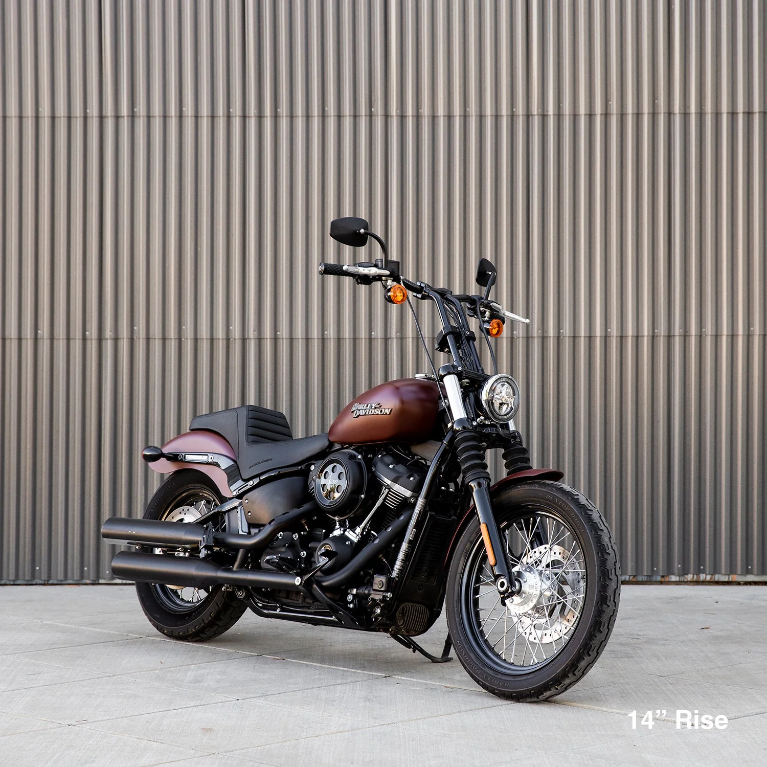 CLOSEOUT Murdock O/S Pullback Risers 14" - Chrome - Image 16