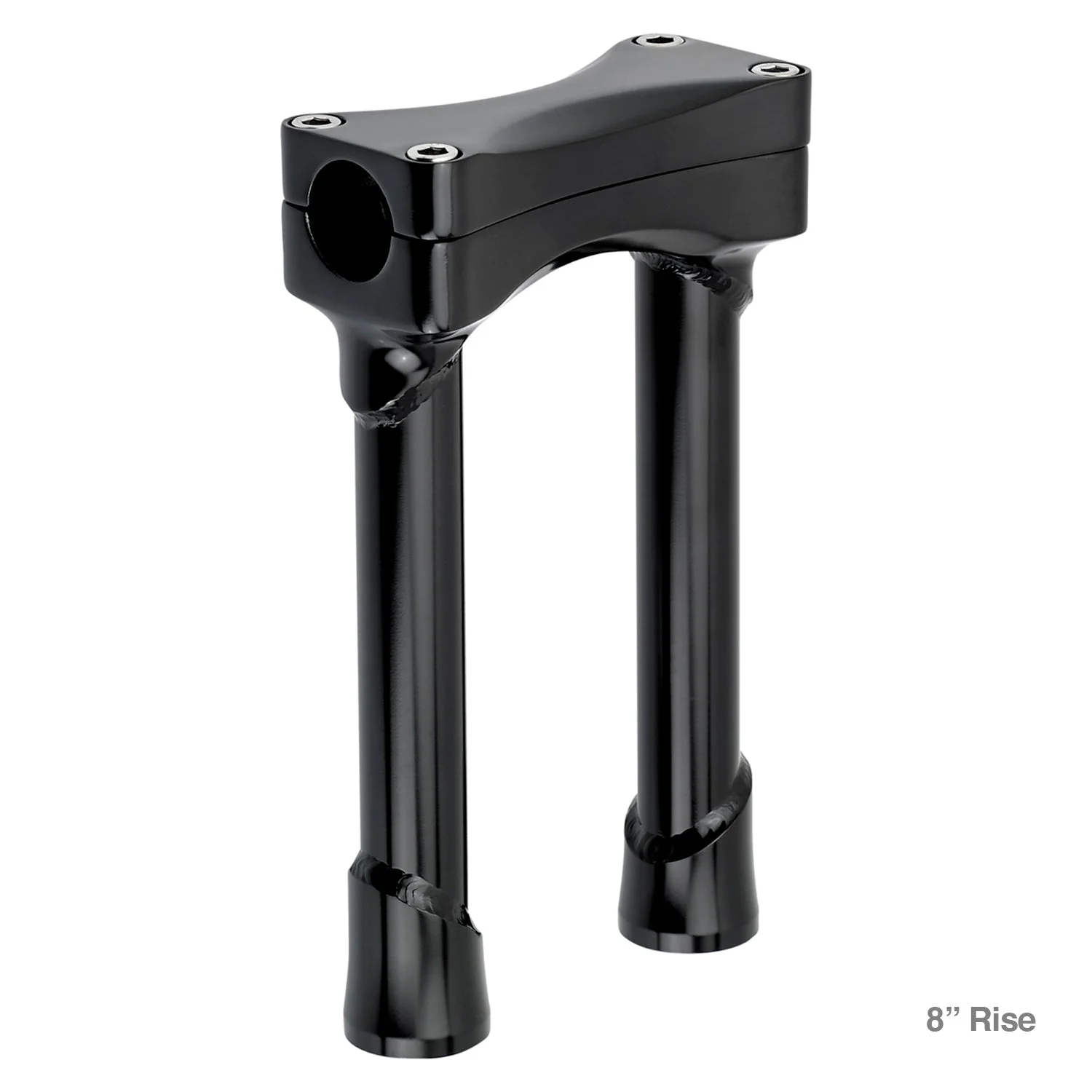 CLOSEOUT Murdock O/S Risers 12" - Black Electroplate - Image 4