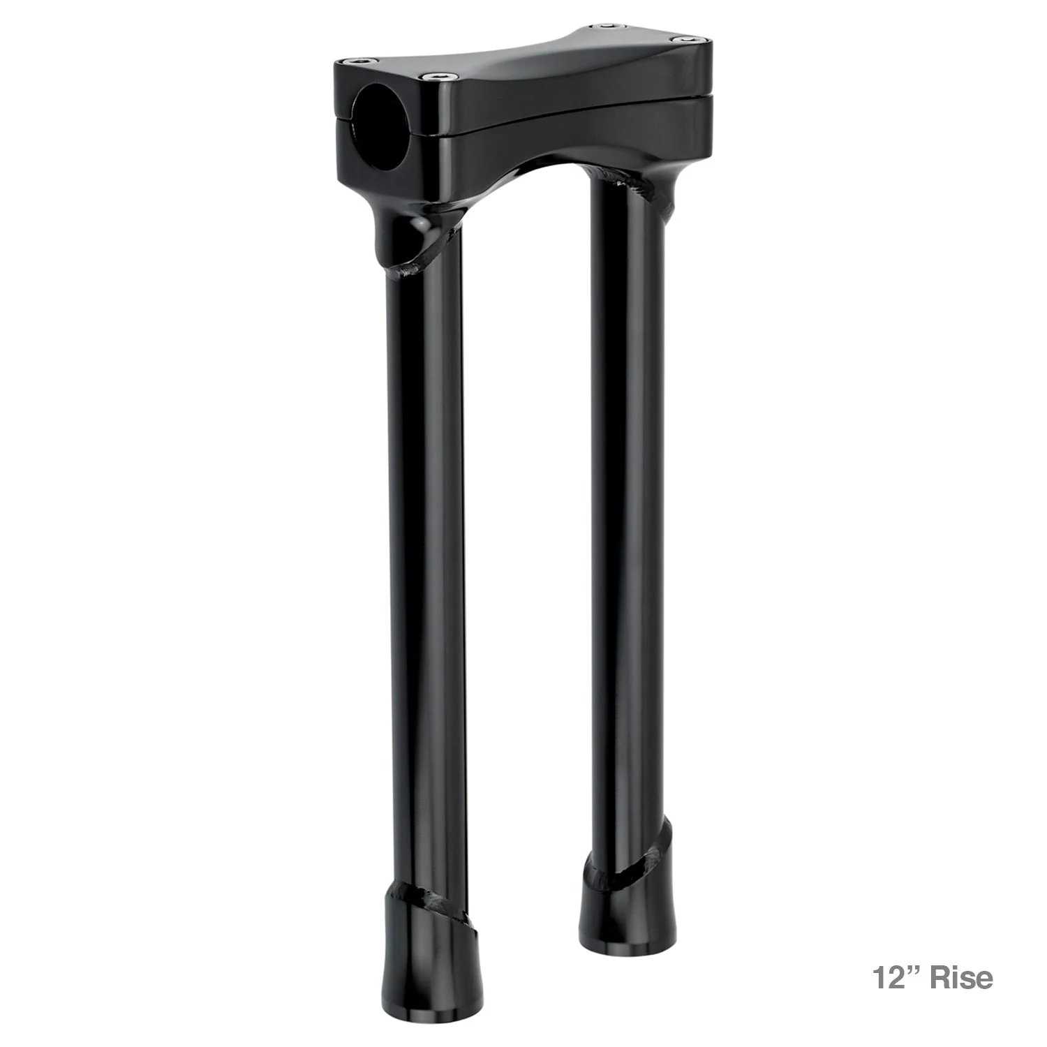 CLOSEOUT Murdock O/S Risers 12" - Black Electroplate - Image 5