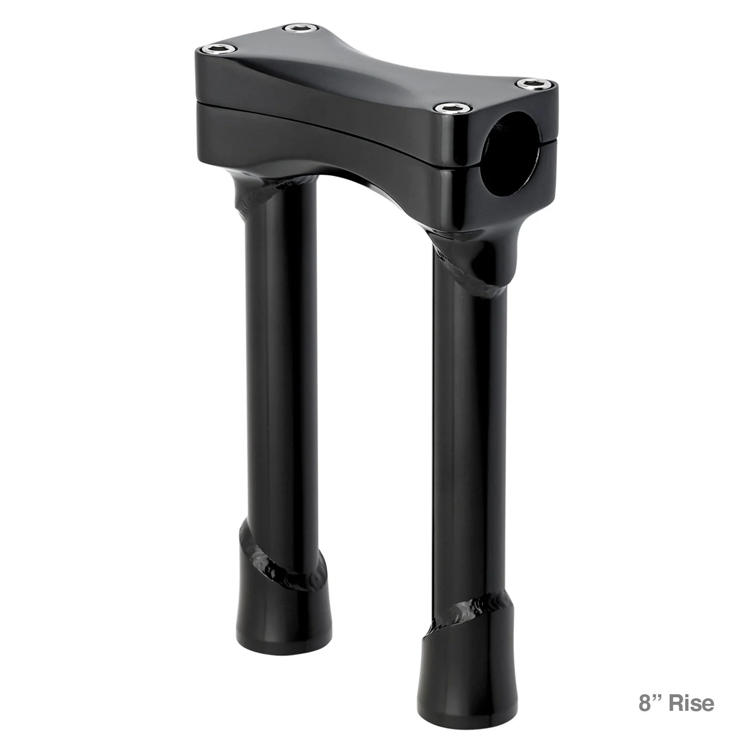 CLOSEOUT Murdock O/S Risers 12" - Black Electroplate - Image 6