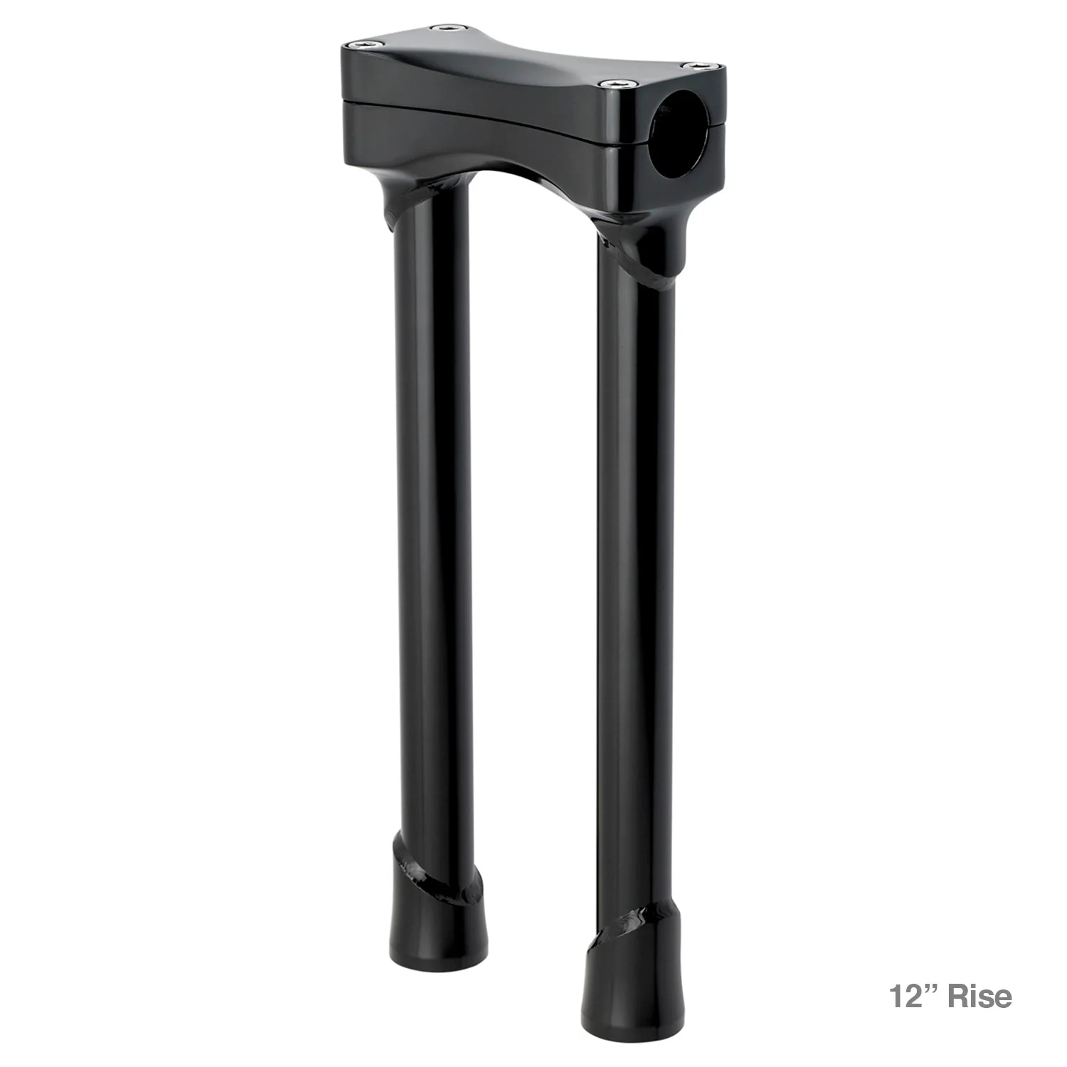 CLOSEOUT Murdock O/S Risers 12" - Black Electroplate - Image 7