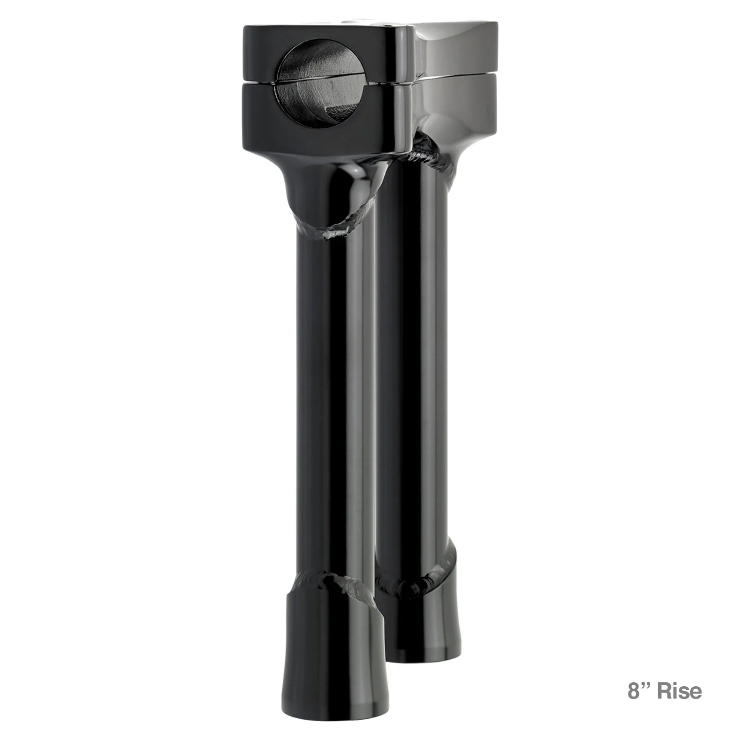 CLOSEOUT Murdock O/S Risers 12" - Black Electroplate - Image 8