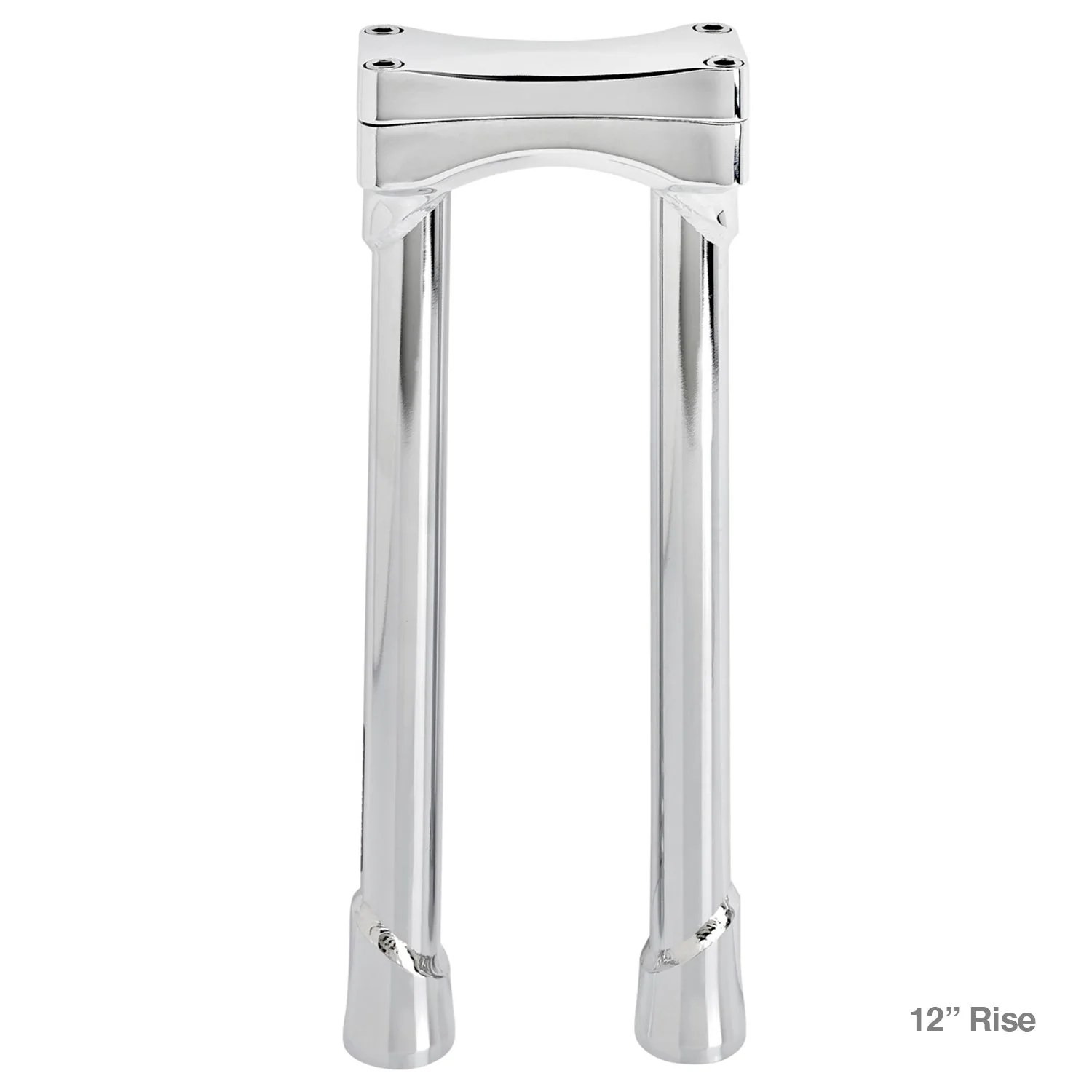 CLOSEOUT Murdock O/S Risers 6" 8" 10" 12" 14" - Chrome - Image 3