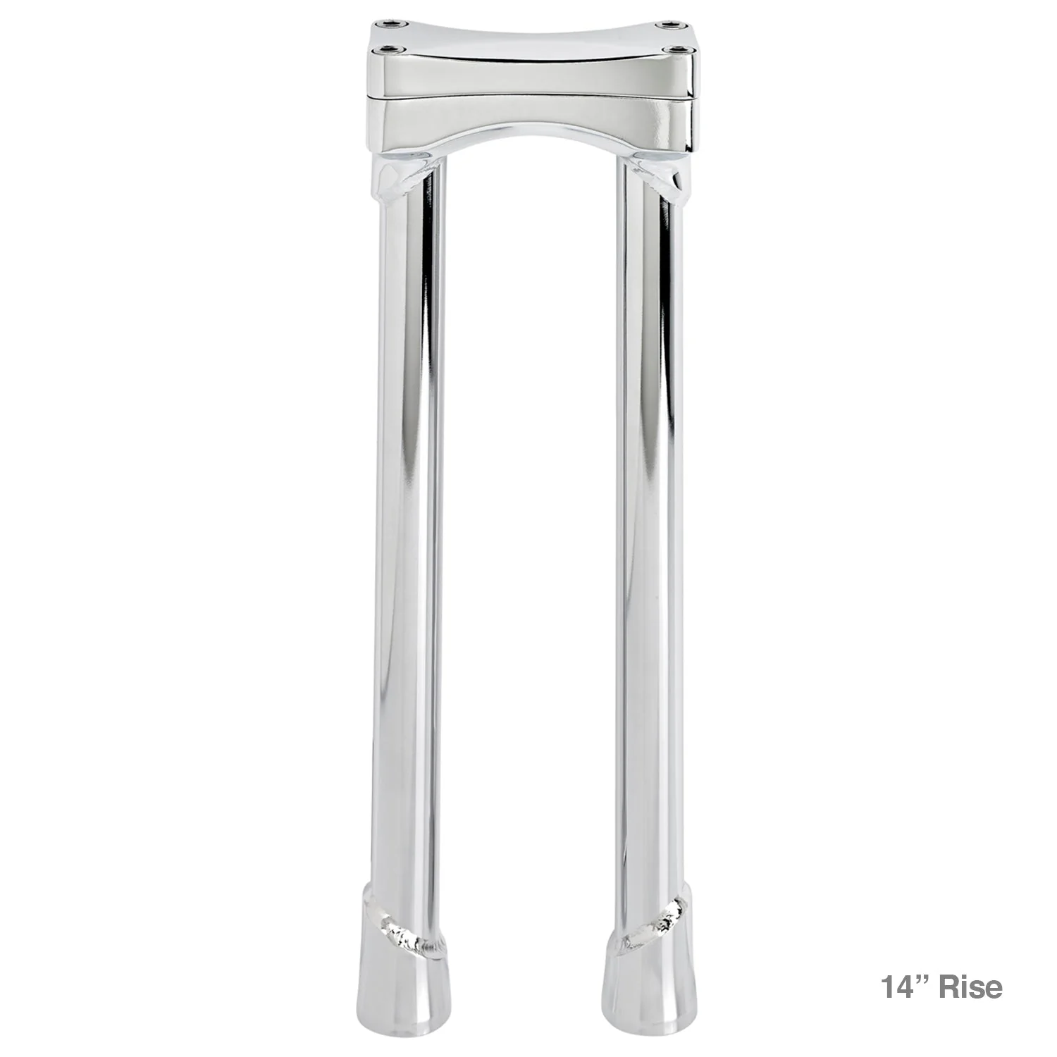 CLOSEOUT Murdock O/S Risers 6" 8" 10" 12" 14" - Chrome - Image 4