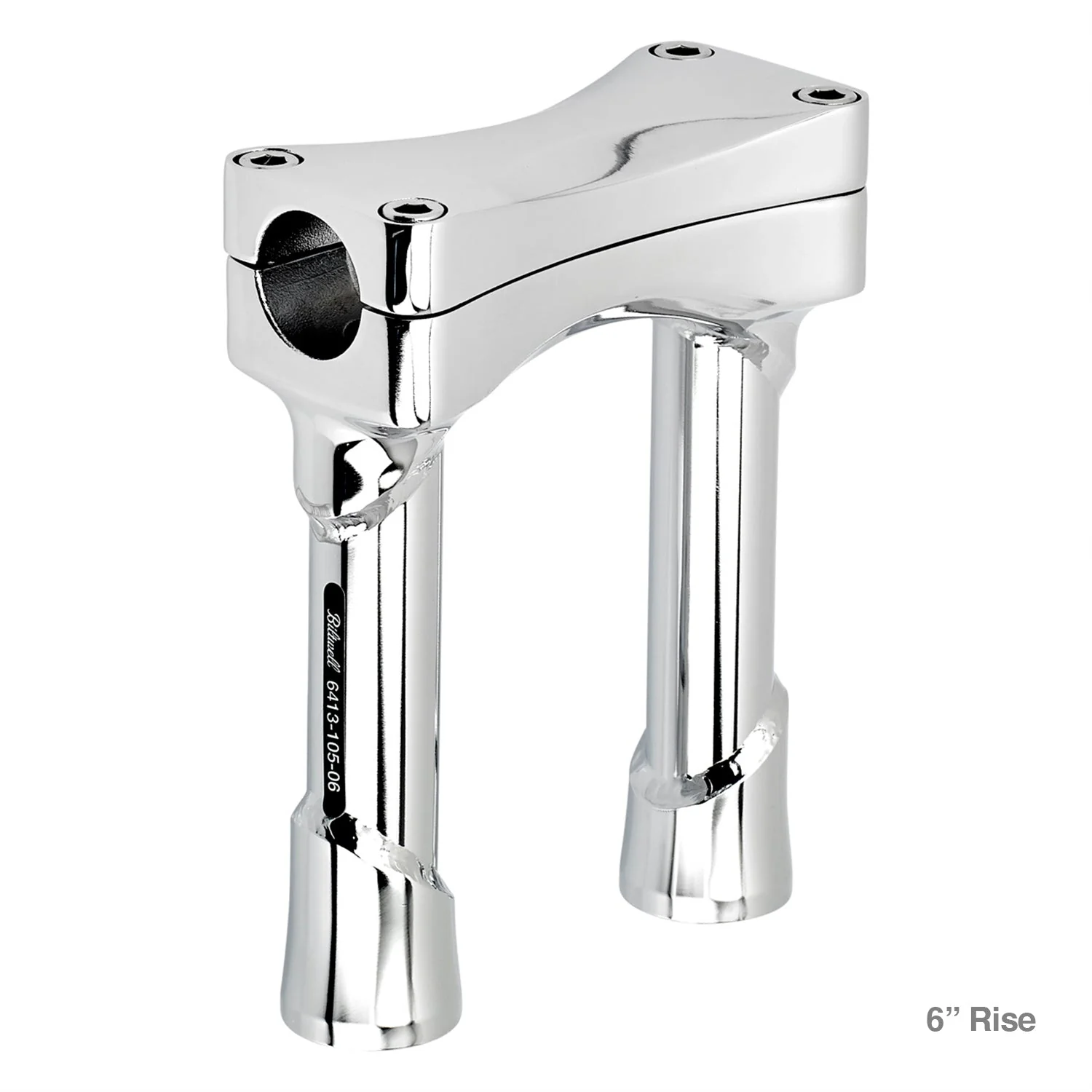 CLOSEOUT Murdock O/S Risers 6" 8" 10" 12" 14" - Chrome - Image 5