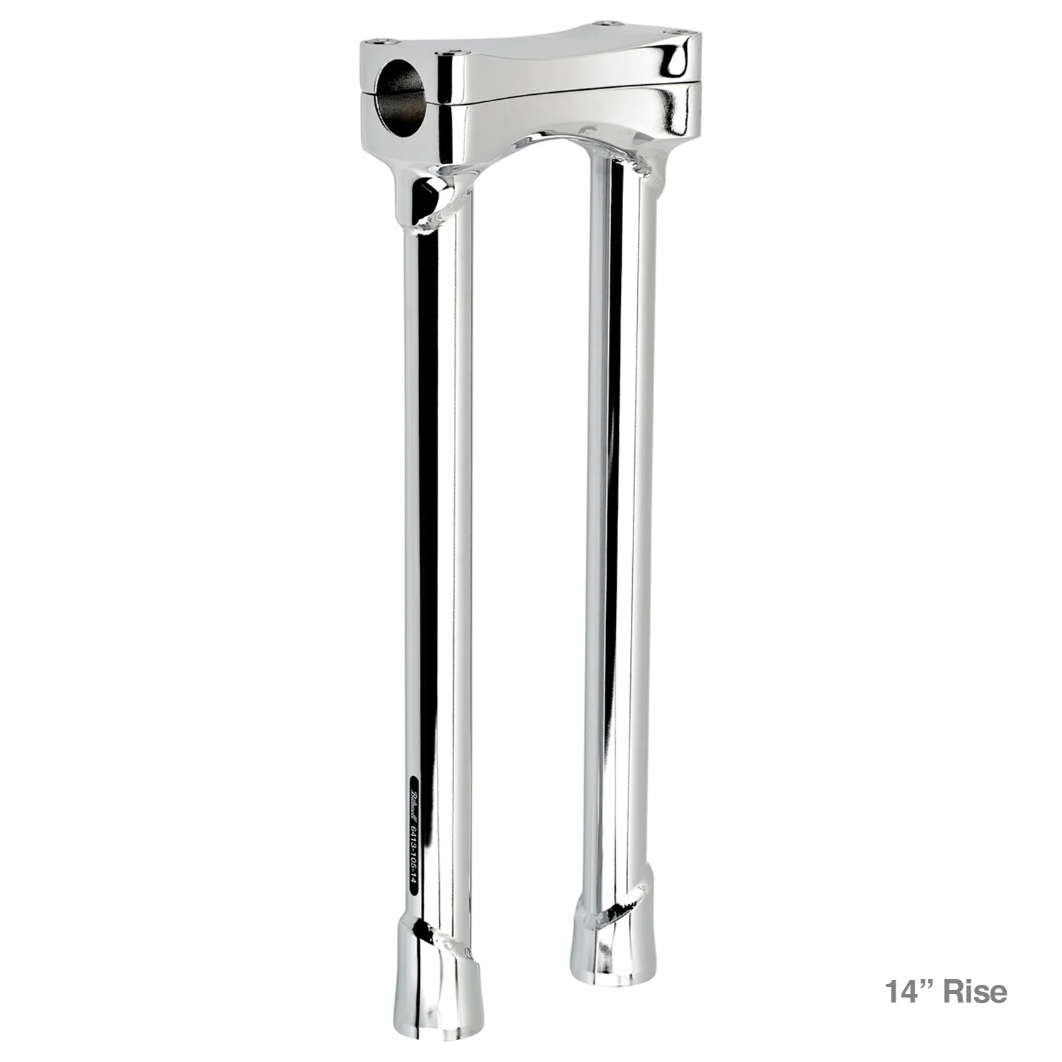 CLOSEOUT Murdock O/S Risers 6" 8" 10" 12" 14" - Chrome - Image 7
