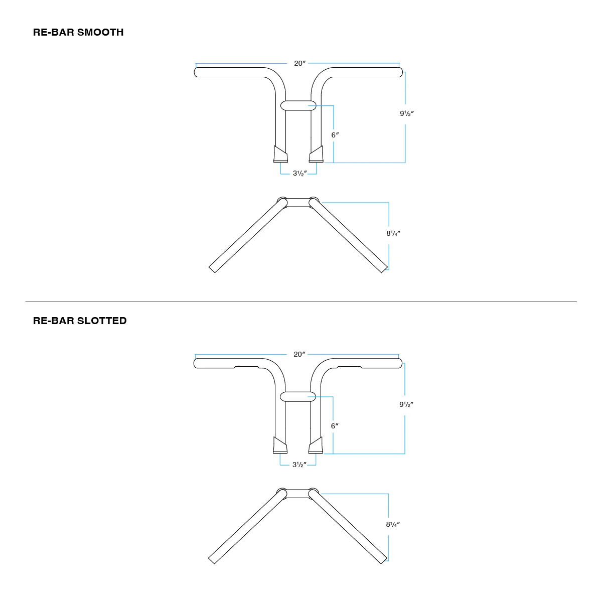 CLOSEOUT RE-Bar - Black Electroplate - Image 19