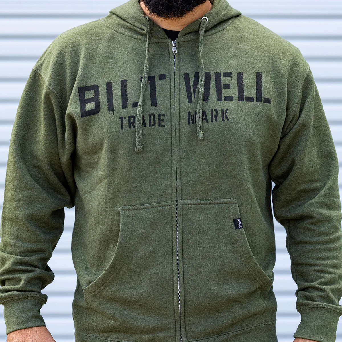 CLOSEOUT Stencil Zip Hoodie - Image 3