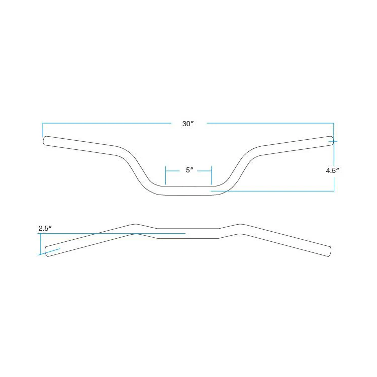 CLOSEOUT Tracker High 7/8" - Black Electroplate - Image 5