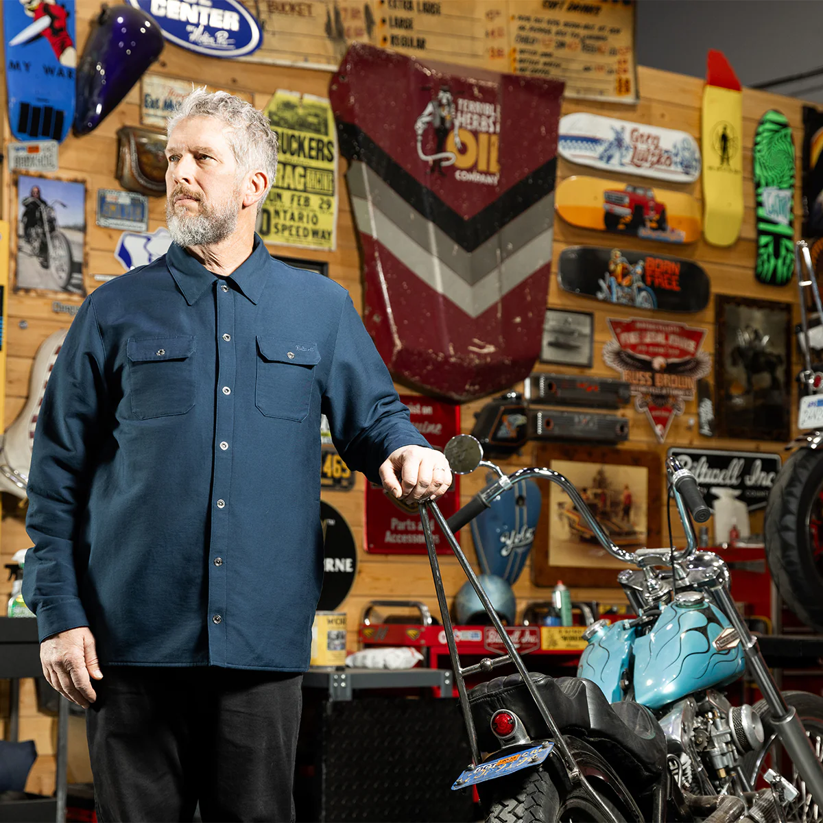 El Dorado Shirtjack - Navy - Image 18