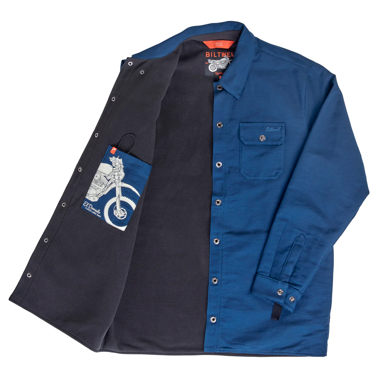 El Dorado Shirtjack - Navy - Image 8