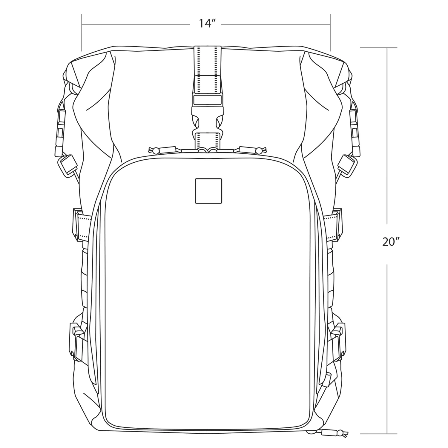 EXFIL-80 2.0 Sissy Bar Bag - Black - Image 34