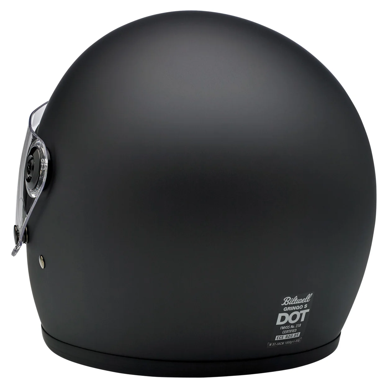 CLOSEOUT Gringo S ECE R22.05 Helmet - Flat Black - Image 7
