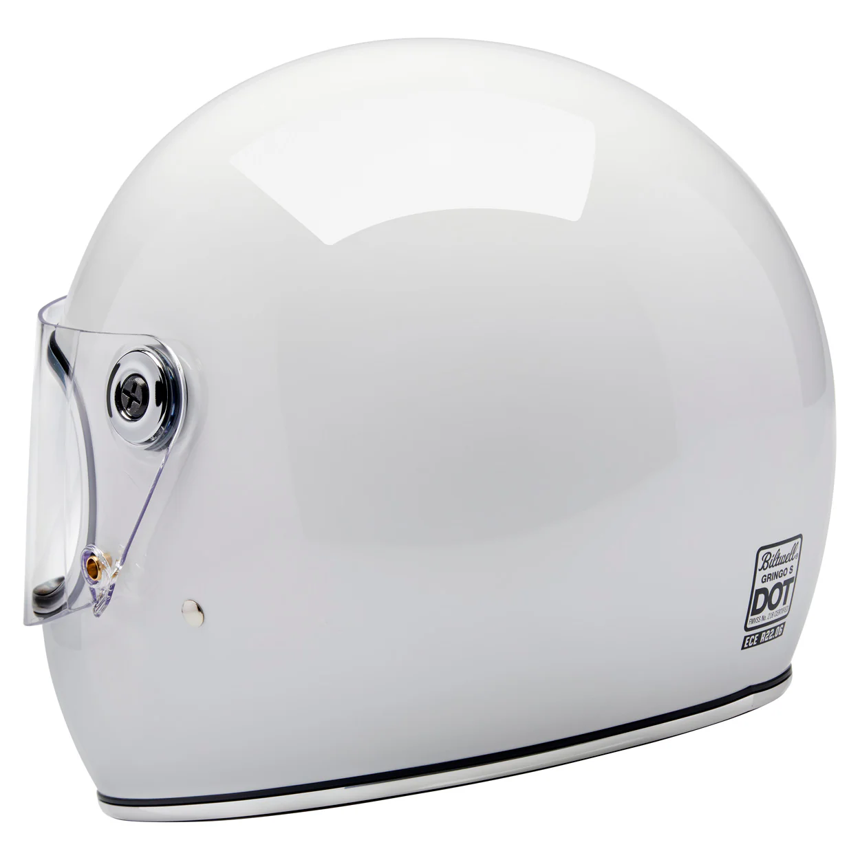 Gringo S Helmet - Gloss White - Image 11