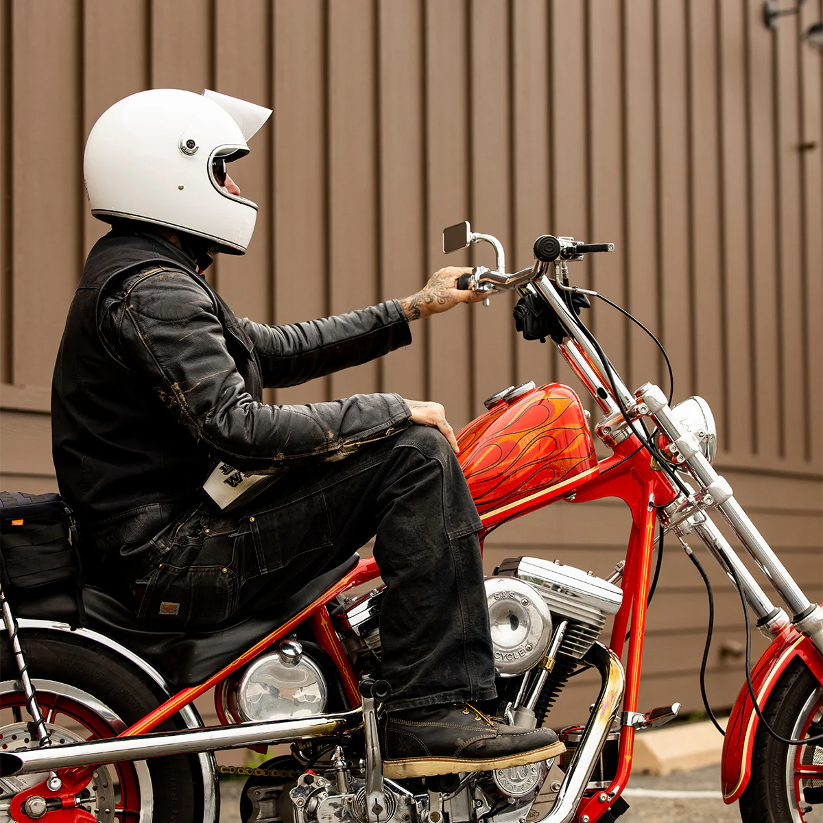 Gringo S Helmet - Gloss White - Image 17