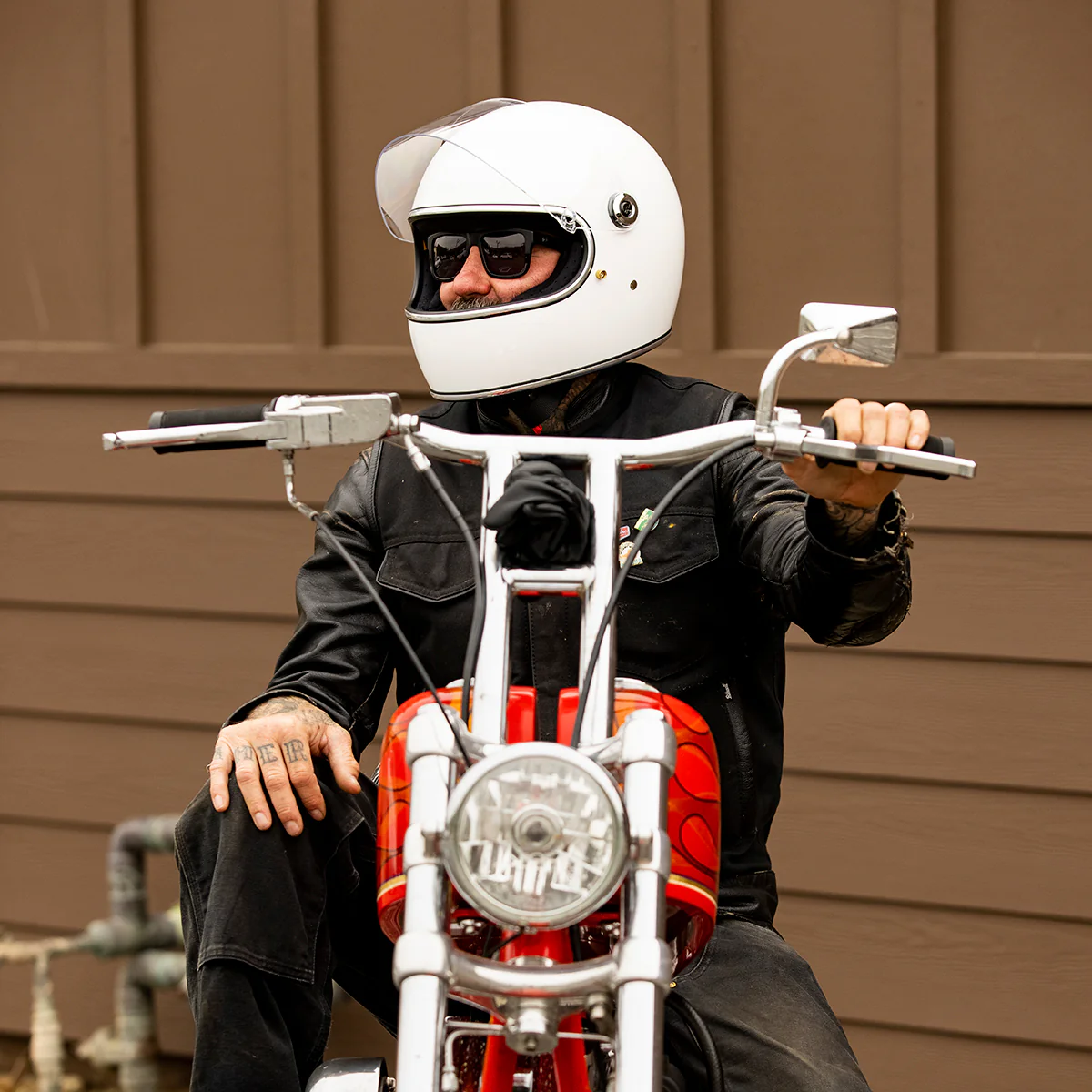 Gringo S Helmet - Gloss White - Image 18