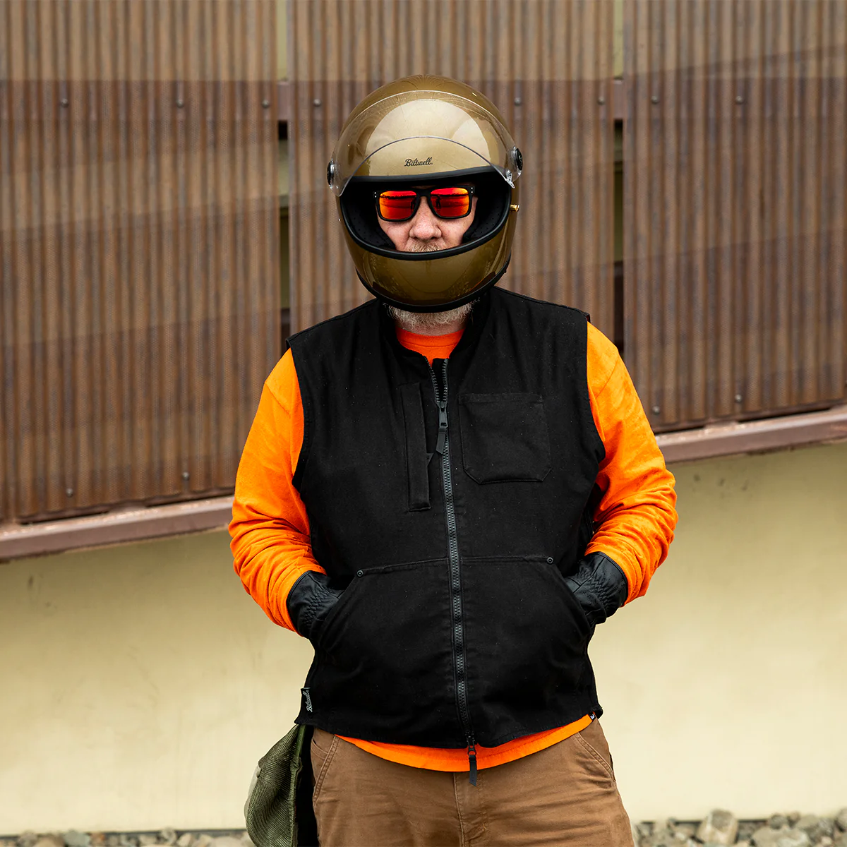Gringo S Helmet - Metallic Ugly Gold - Image 17