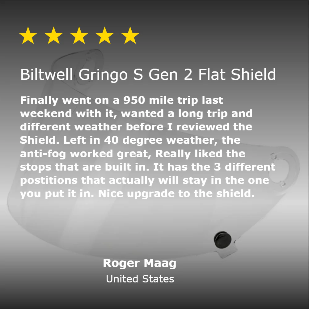 Gringo S Gen 2 Flat Shield - Clear - Image 10