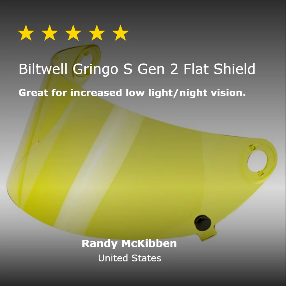 Gringo S Gen 2 Flat Shield - Yellow - Image 10