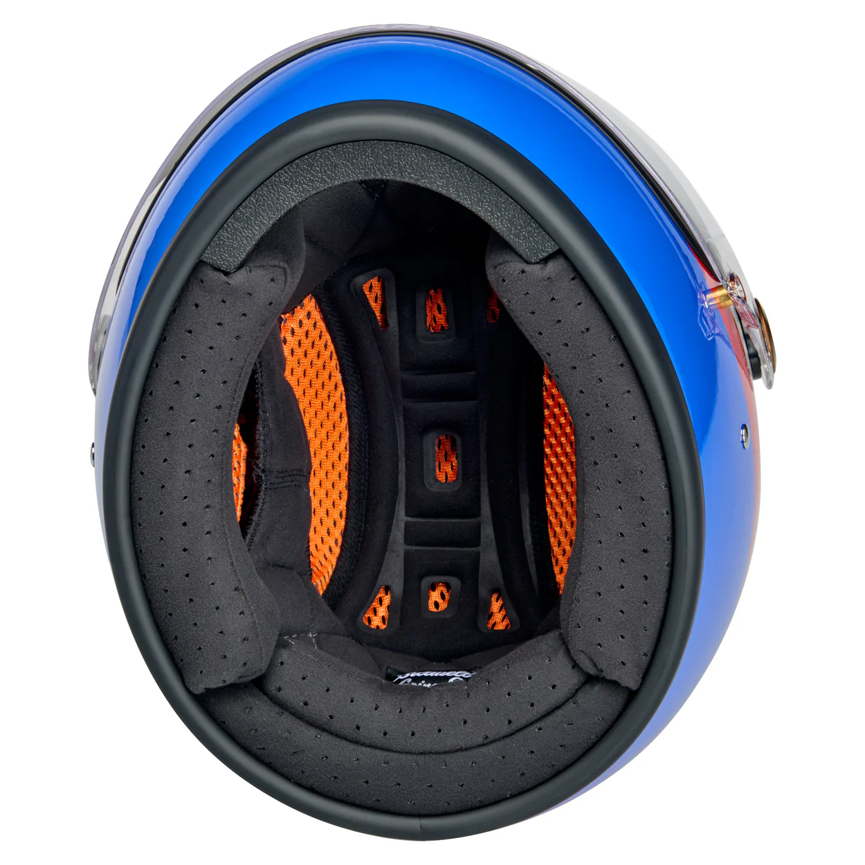 Gringo S Helmet - Apex Gloss White / Red / Blue - Image 8