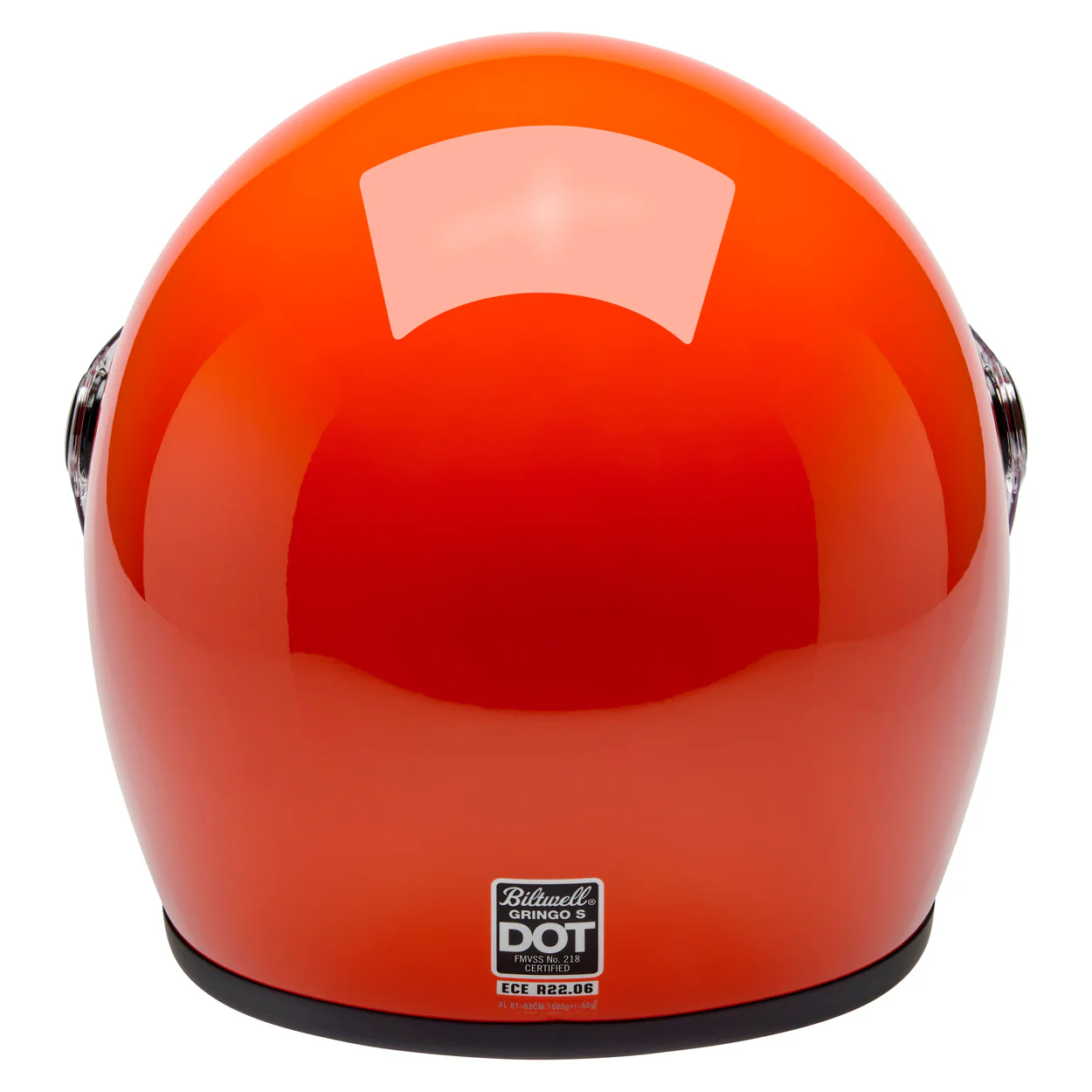 Gringo S Helmet - Gloss Hazard Orange - Image 5