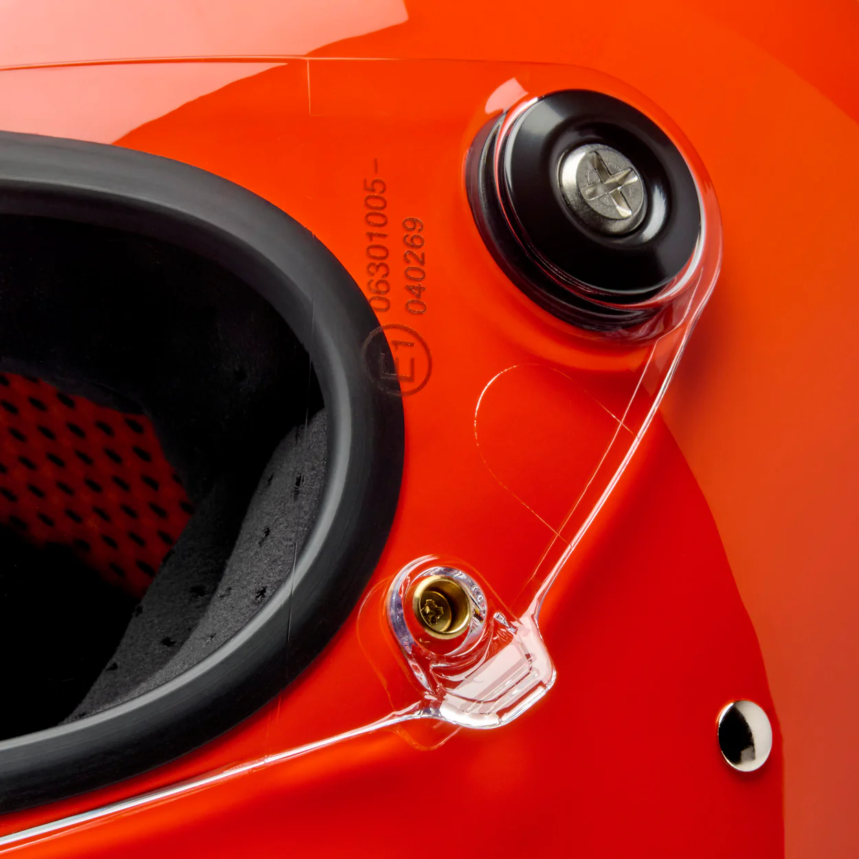 Gringo S Helmet - Gloss Hazard Orange - Image 9