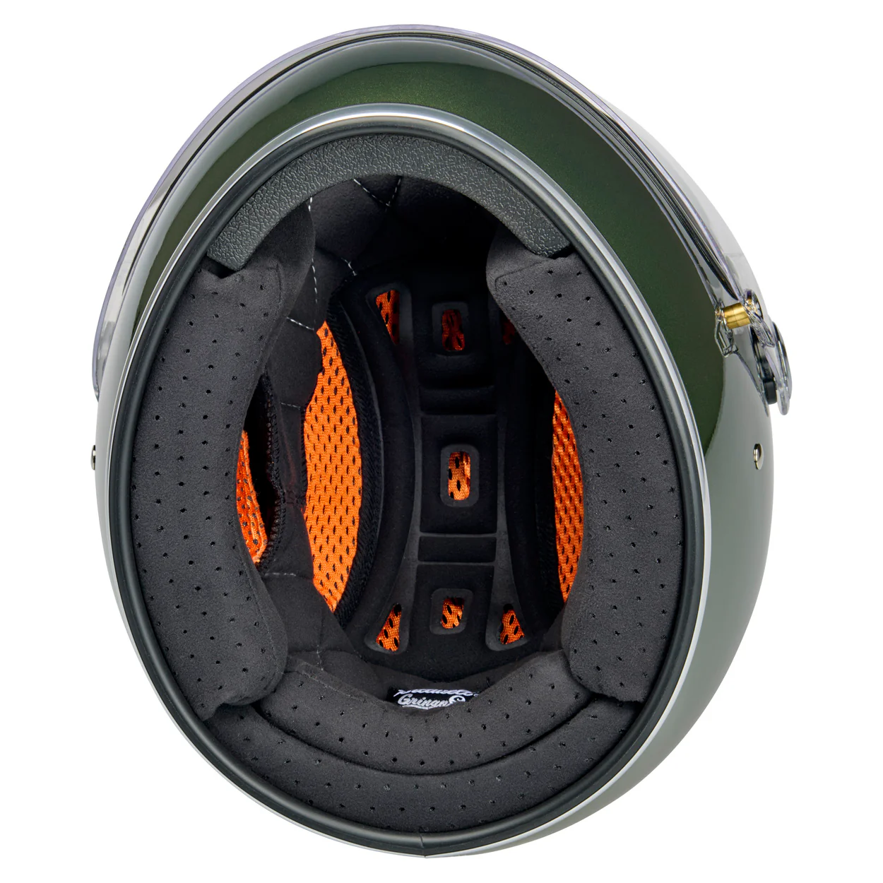 Gringo S Helmet - Metallic Dart Green - Image 8