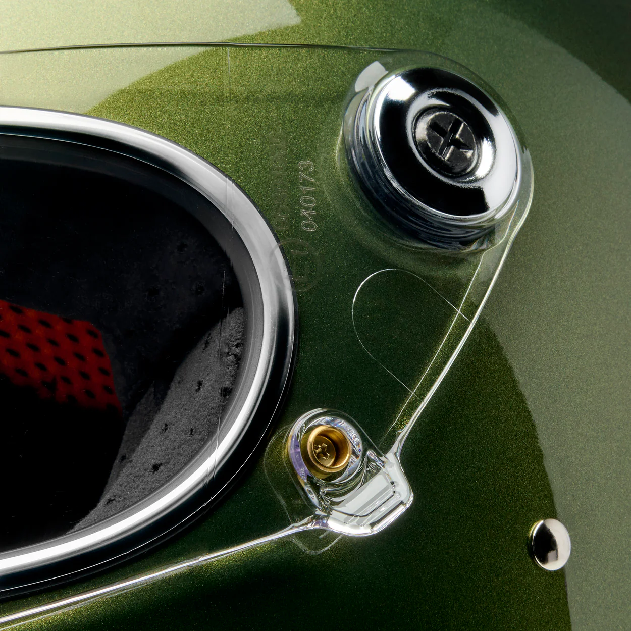 Gringo S Helmet - Metallic Dart Green - Image 9