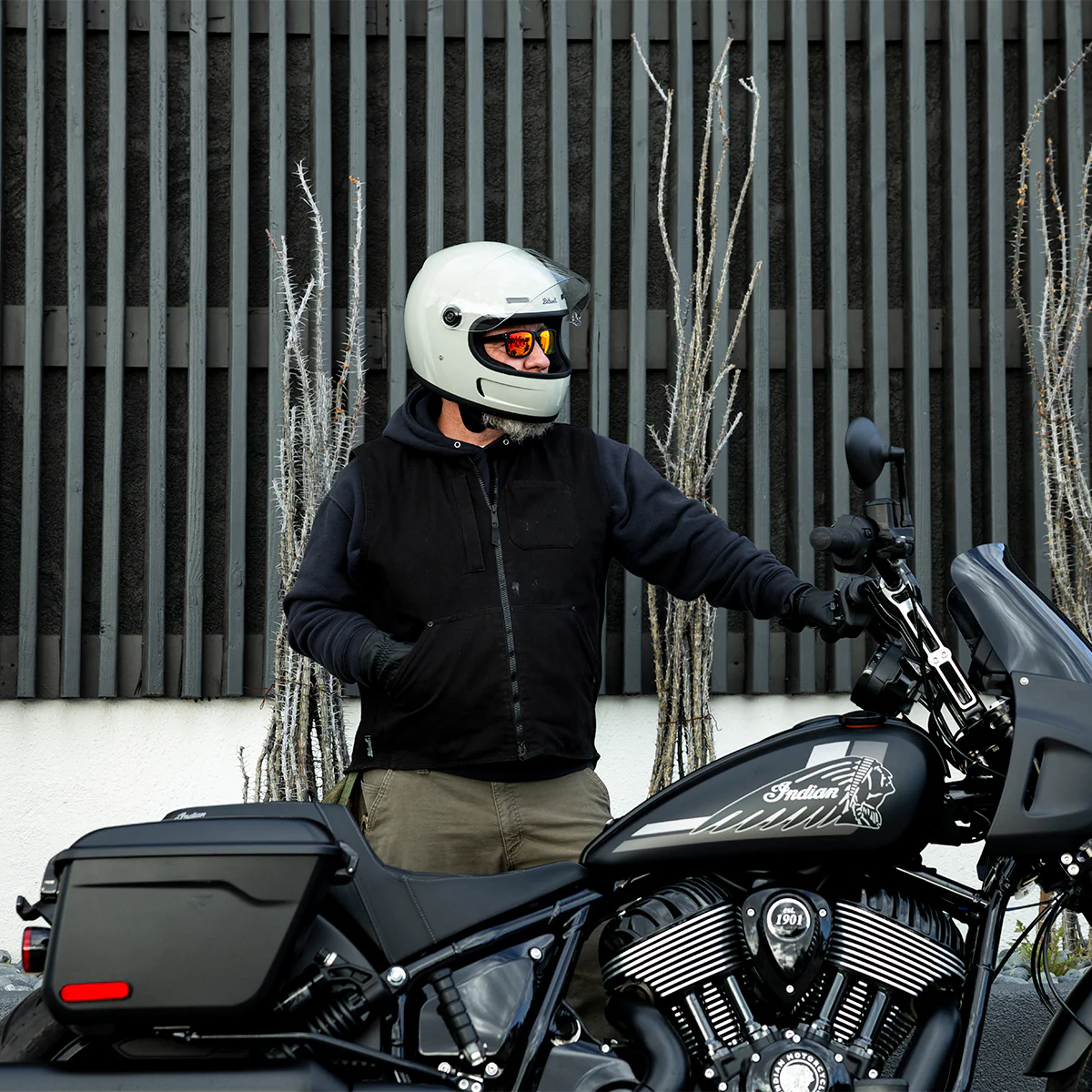 Gringo SV Helmet - Gloss Chalk Grey - Image 18