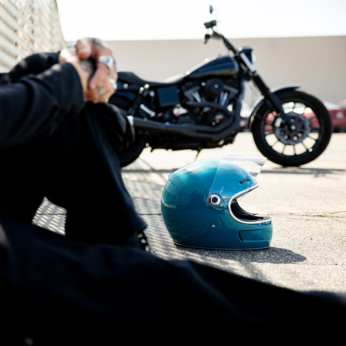 Gringo SV Helmet - Gloss Atlantic Teal - Image 14