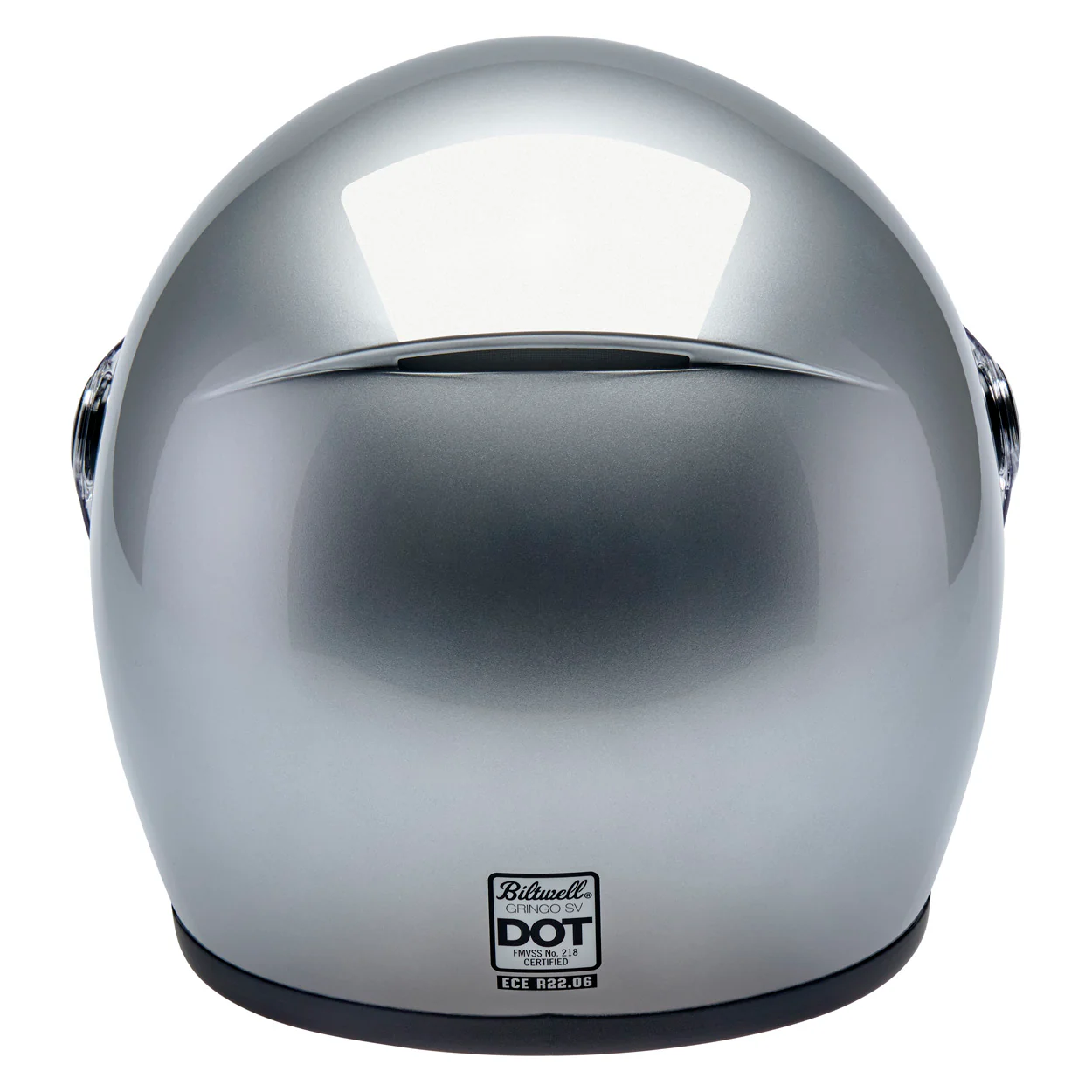 Gringo SV Helmet - Gloss Silver - Image 5