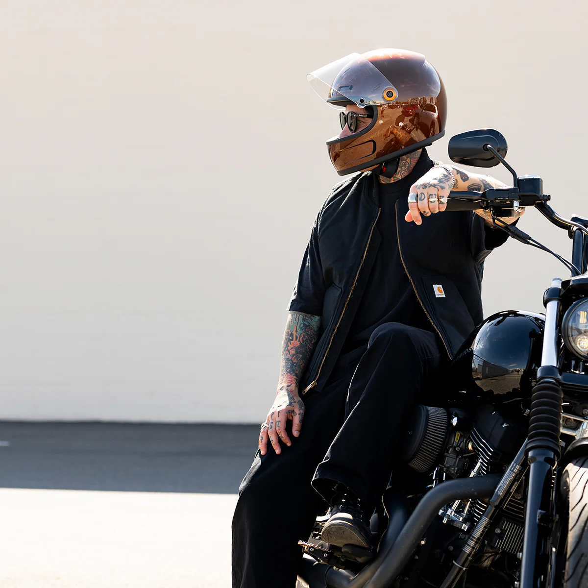 Gringo SV Helmet - Metallic Whiskey - Image 13
