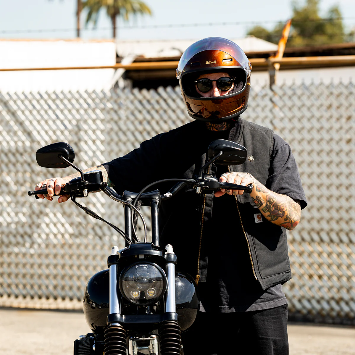 Gringo SV Helmet - Metallic Whiskey - Image 14
