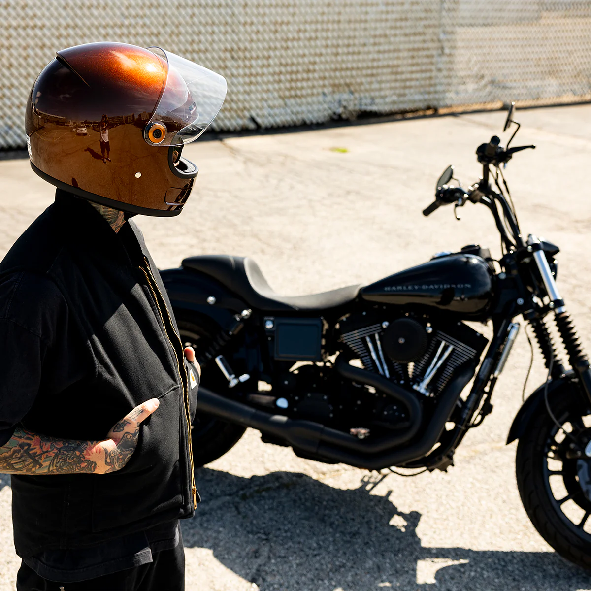 Gringo SV Helmet - Metallic Whiskey - Image 15