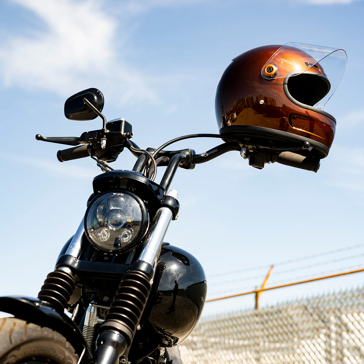 Gringo SV Helmet - Metallic Whiskey - Image 17