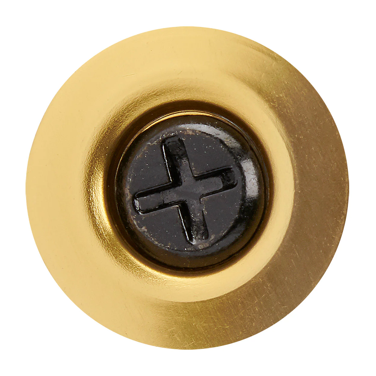 Helmet Hardware Kit - Black Screw / Gold Baseplate - Image 2