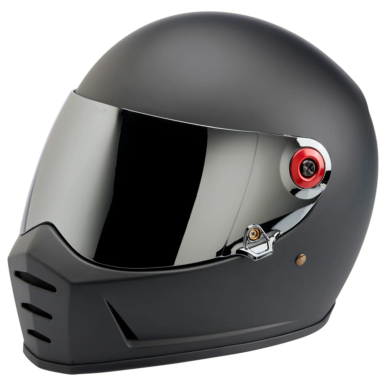 Helmet Hardware Kit - Black Screw / Red Baseplate - Image 5