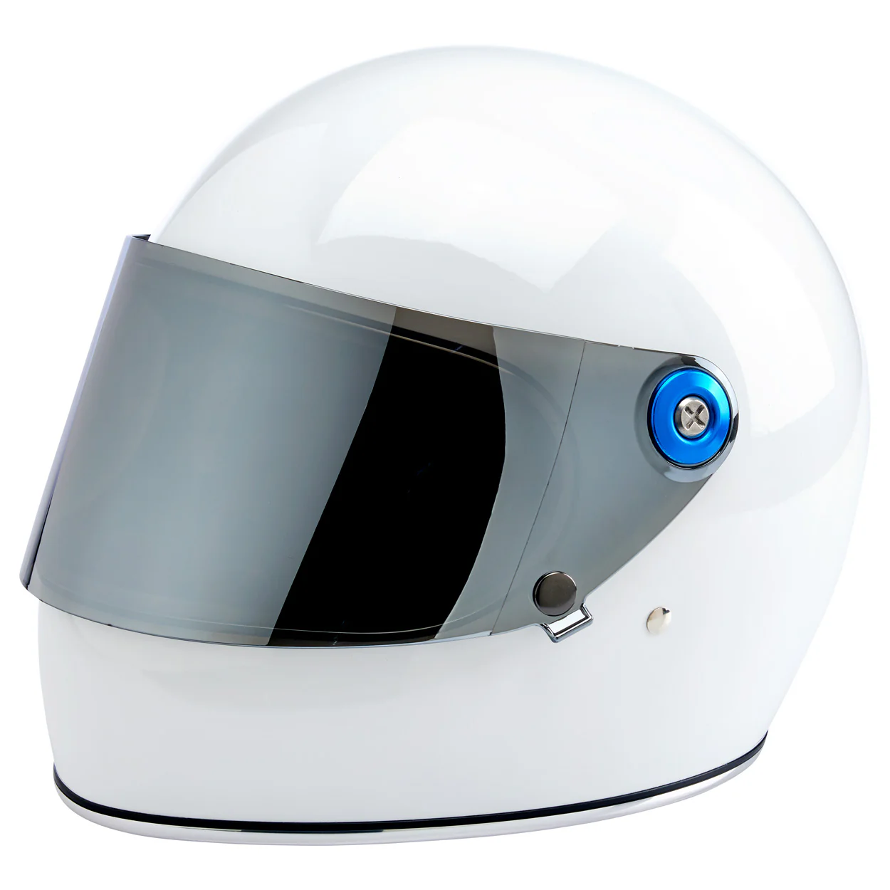 Helmet Hardware Kit - SS Screw / Blue Baseplate - Image 6
