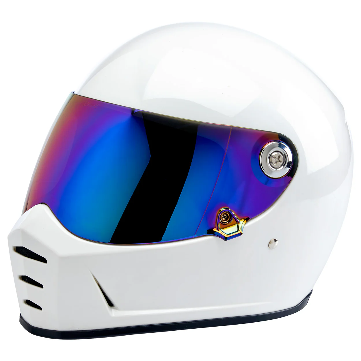 Helmet Hardware Kit - SS Screw / Chrome Baseplate - Image 5