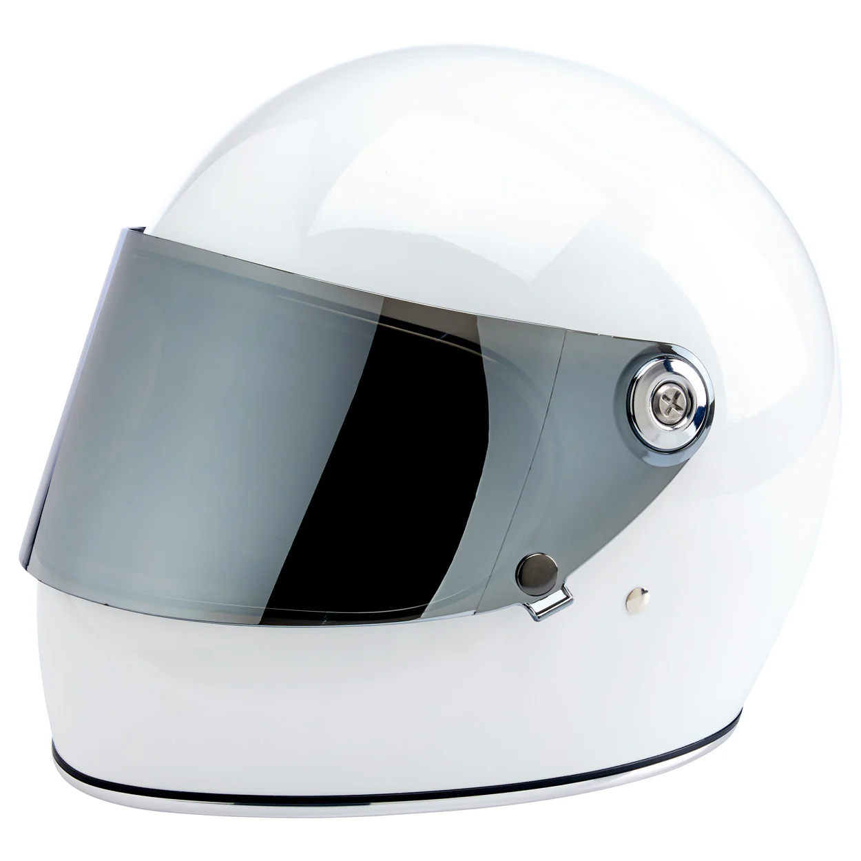 Helmet Hardware Kit - SS Screw / Chrome Baseplate - Image 6