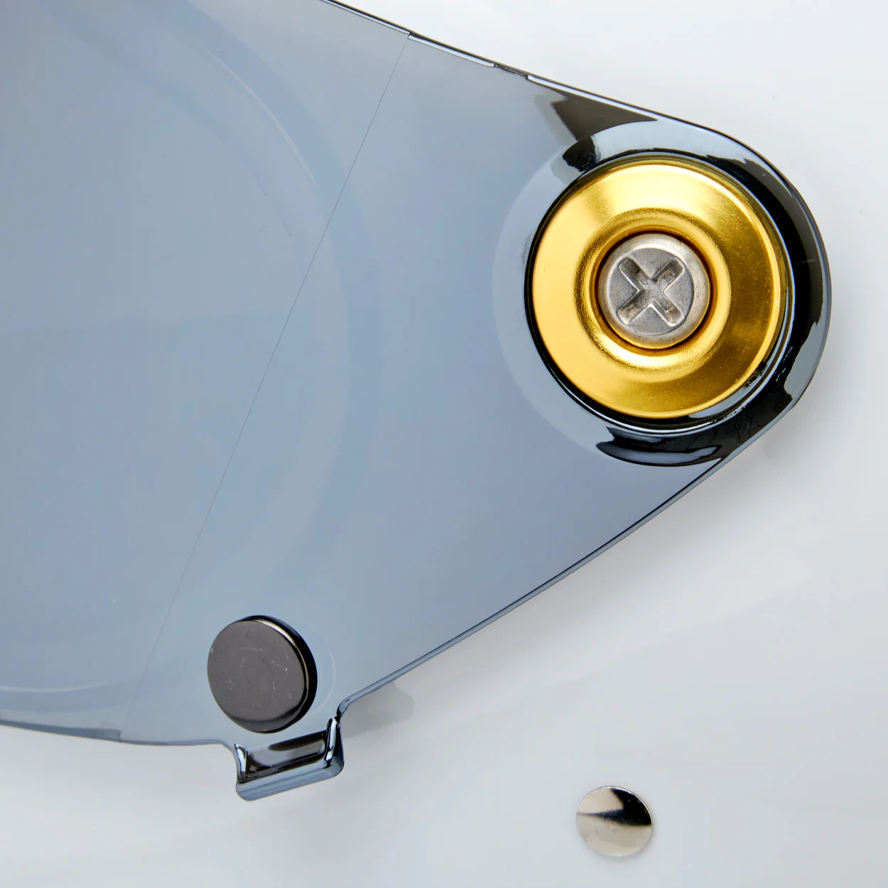 Helmet Hardware Kit - SS Screw / Gold Baseplate - Image 4
