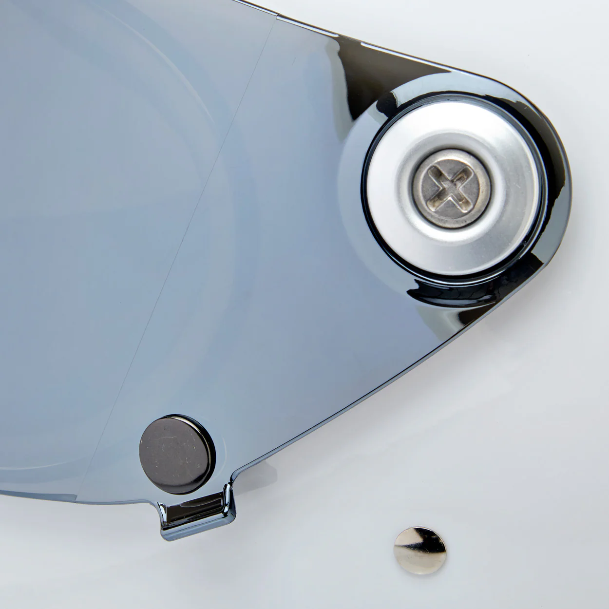 Helmet Hardware Kit - SS Screw / Silver Baseplate - Image 4