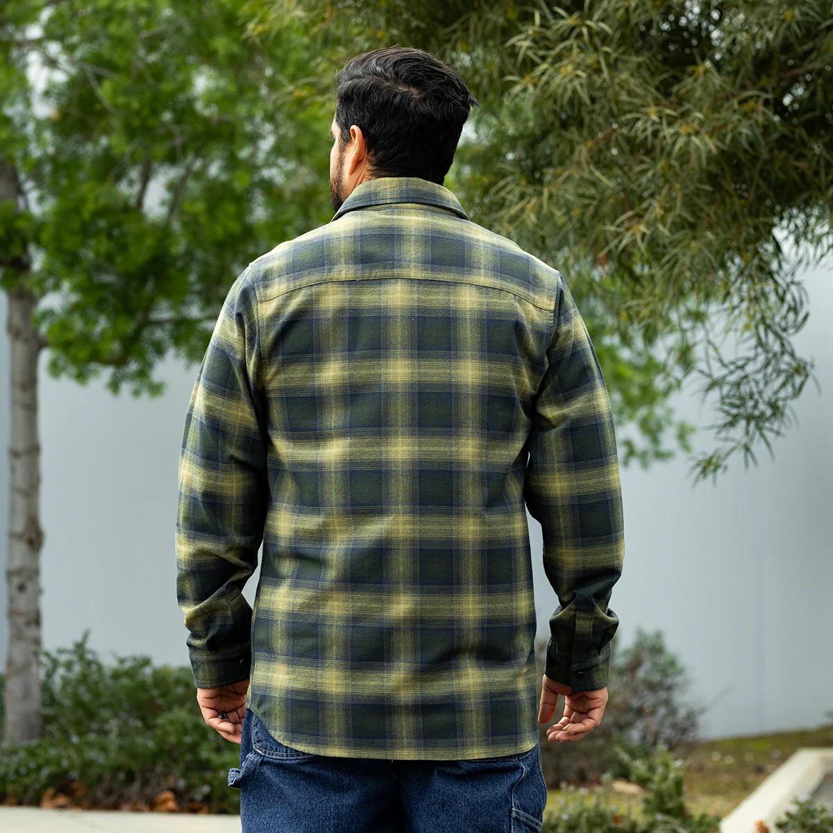 Hi Test Flannel - Moss - Image 15