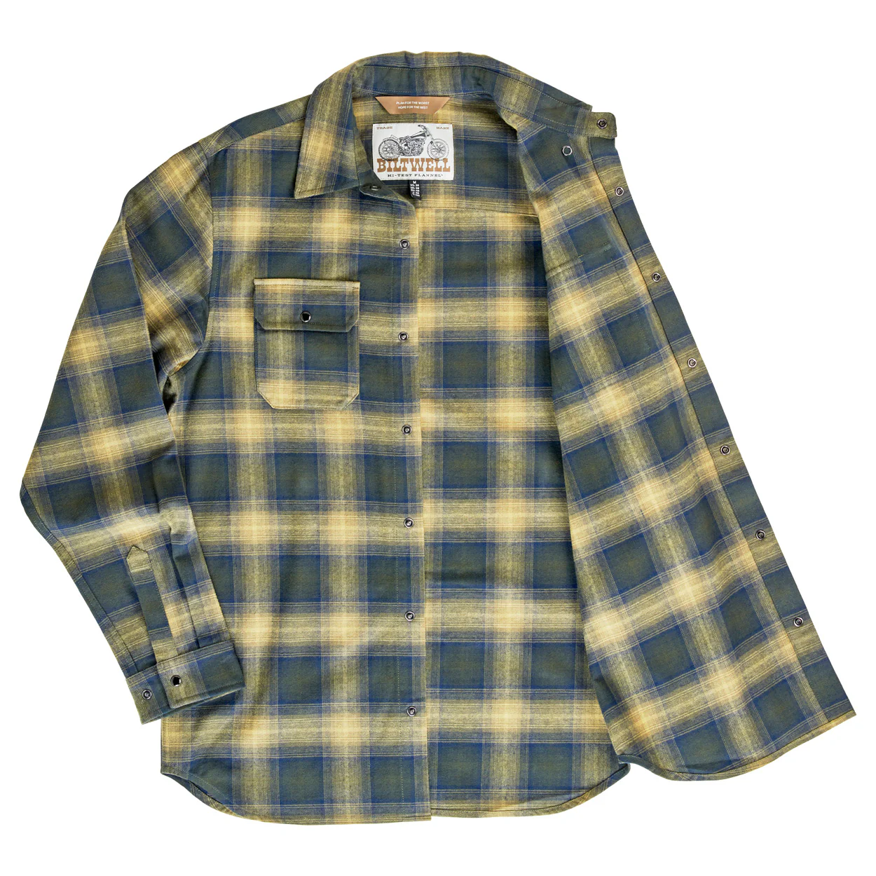 Hi Test Flannel - Moss - Image 8