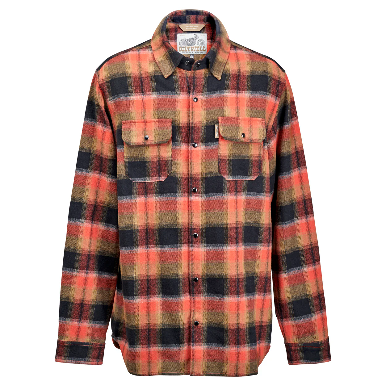 Hi Test Flannel - Rust - Image 12