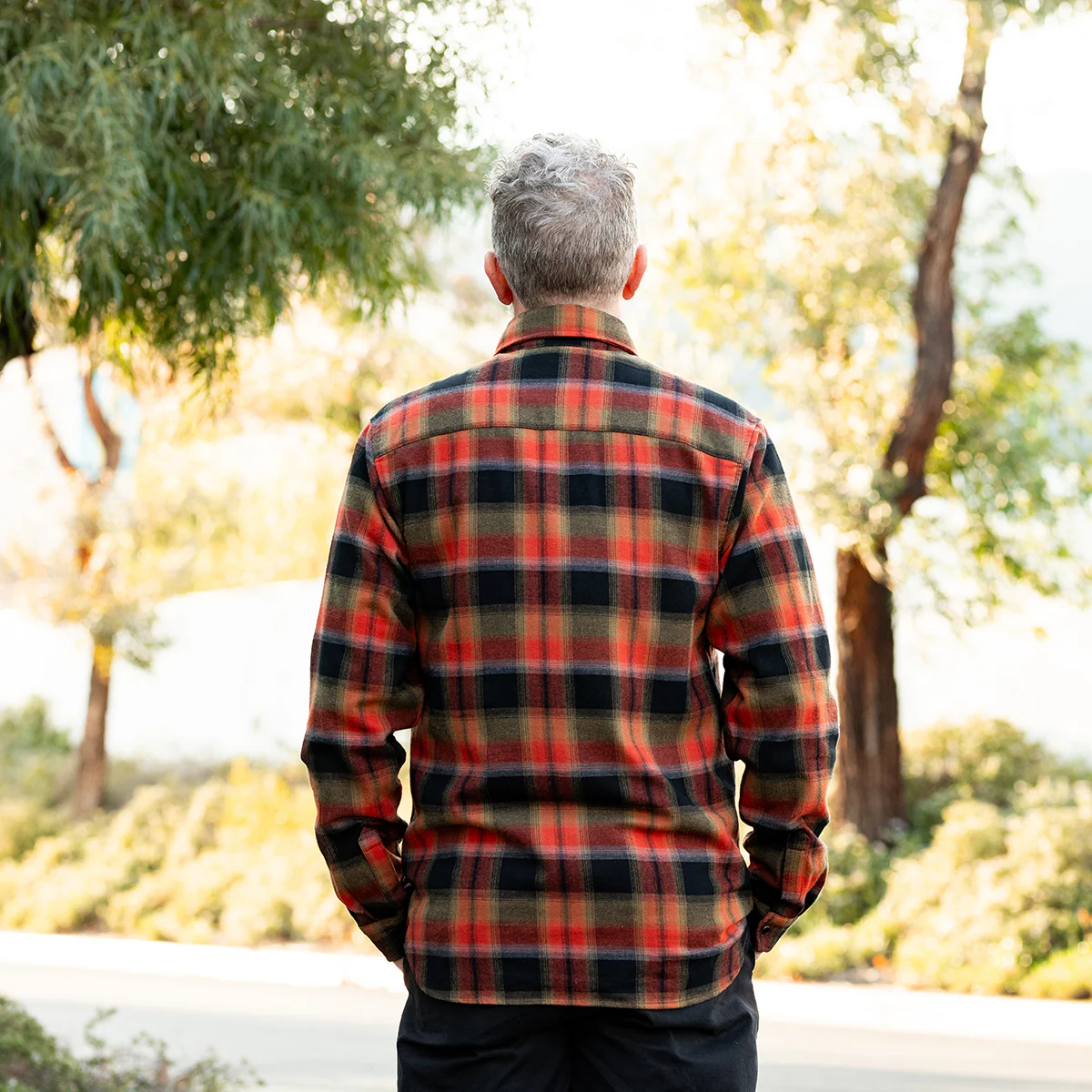 Hi Test Flannel - Rust - Image 17