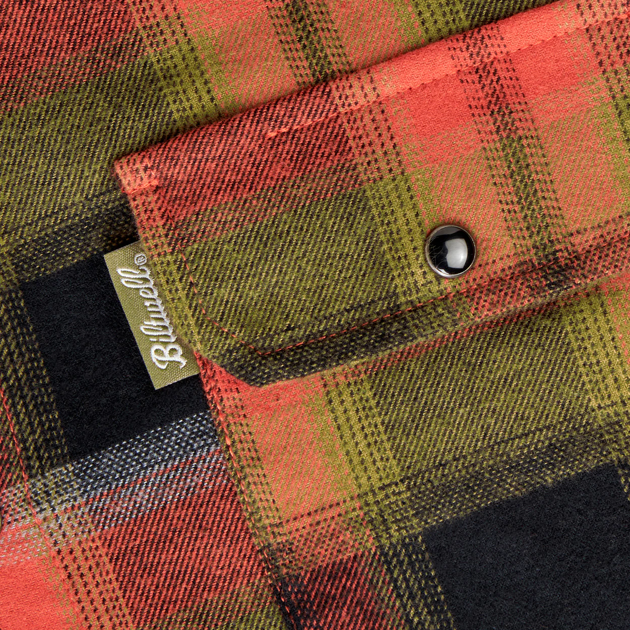 Hi Test Flannel - Rust - Image 6